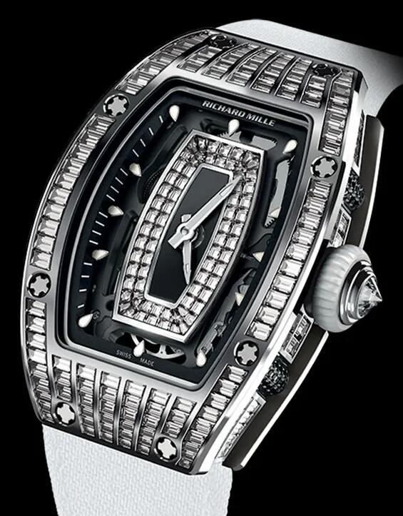 Replica Richard Mille RM 007 White Gold Diamonds Watch